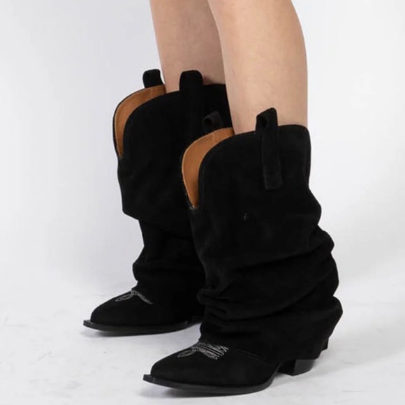 R13 Chunky Cowboy Boots - Picture 1 of 7